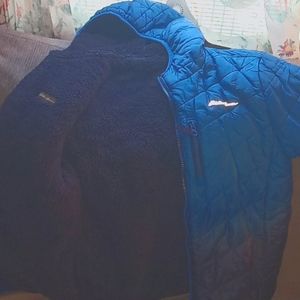 Eddie Bauer youth reversible jacket, unisex